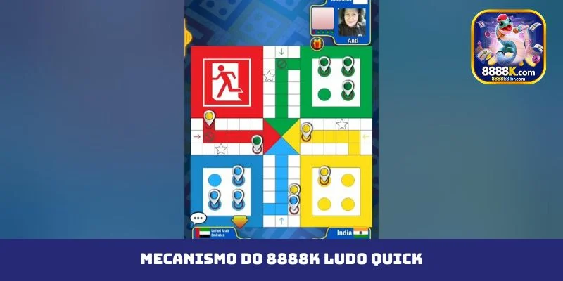 Mecanismo do 8888K Ludo Quick