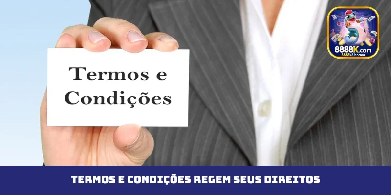 Termos e condições regem seus direitos